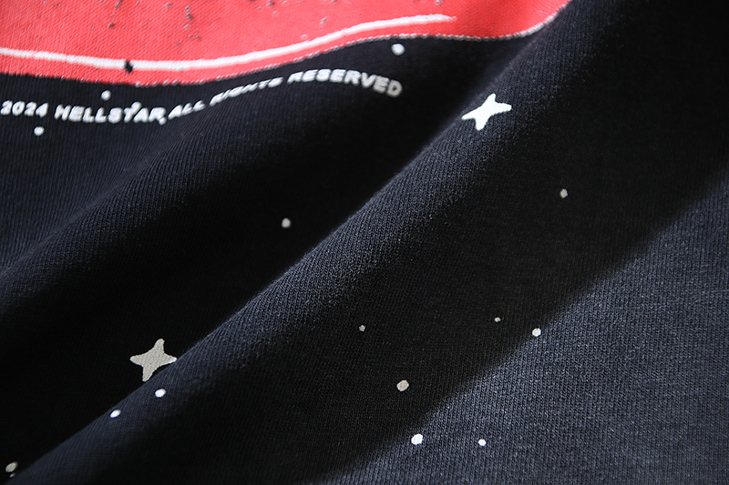 Hellstar Washed Black T-Shirt 6703 P140