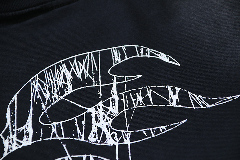 Hellstar Washed Black T-Shirt 6707 P140