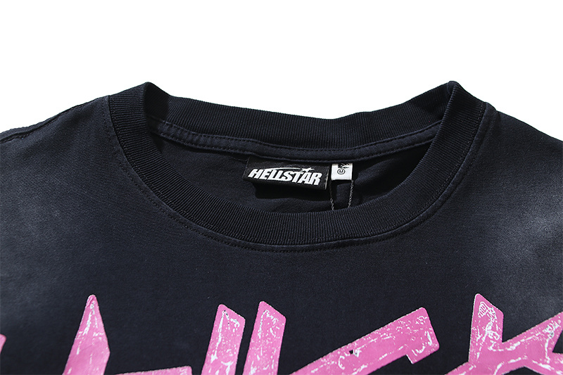 Hellstar Washed Black T-Shirt 6708 P140
