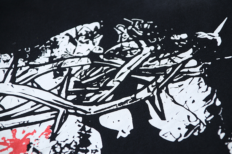 Hellstar Washed Black T-Shirt 6710 P140