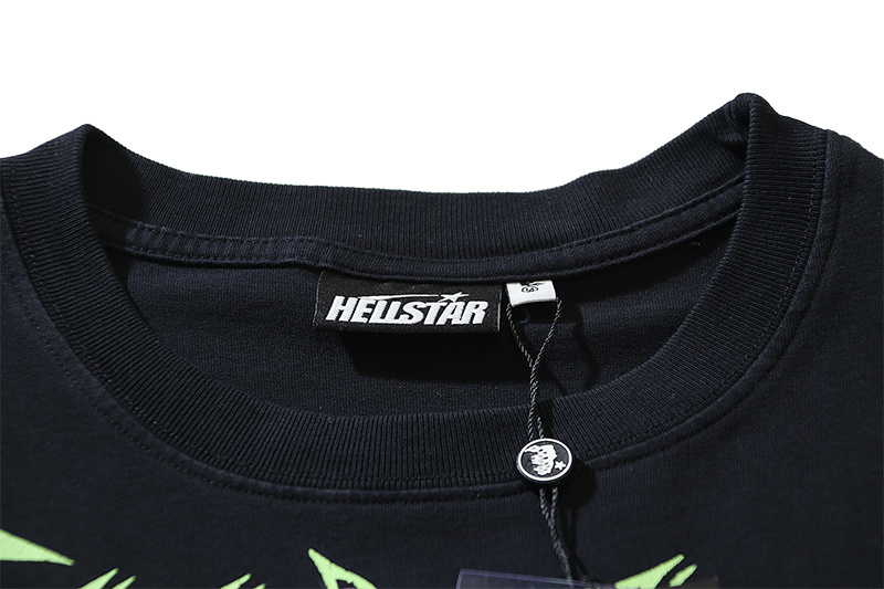 Hellstar Washed Black T-Shirt 6712 P140
