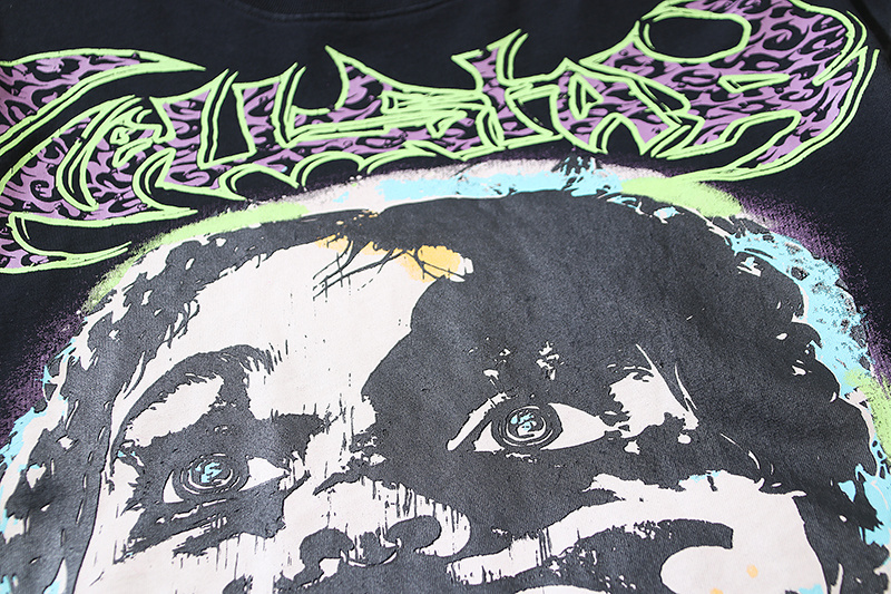 Hellstar Washed Black T-Shirt 6712 P140