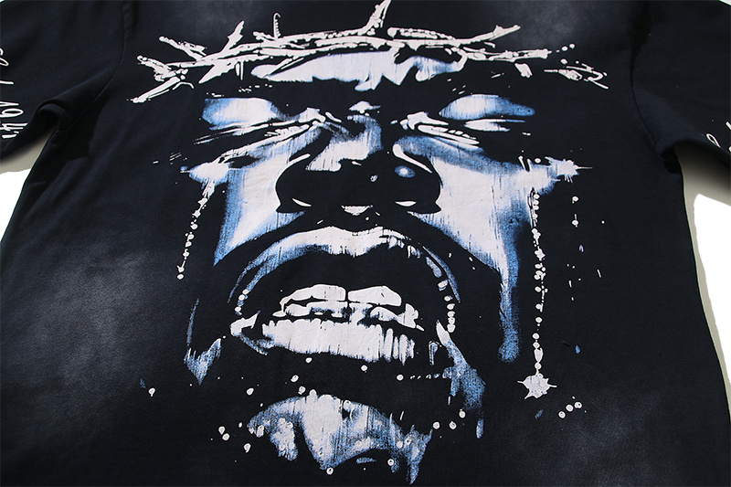 Hellstar Washed Black T-Shirt 6713 P140