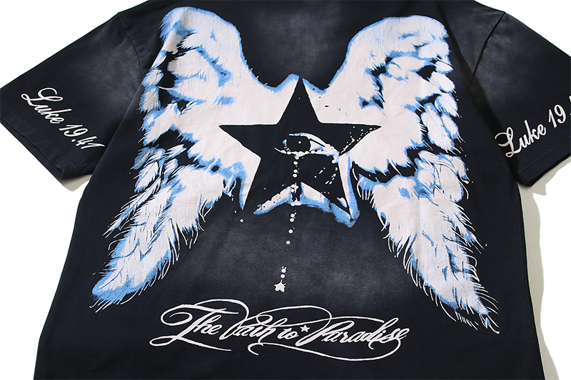 Hellstar Washed Black T-Shirt 6713 P140