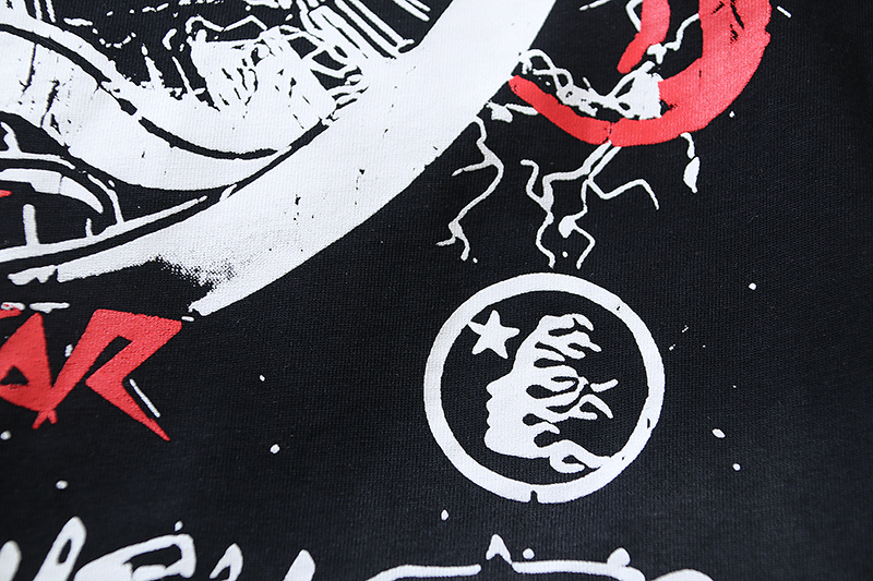 Hellstar Washed Black T-Shirt 6718 P140