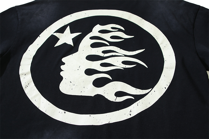Hellstar Washed Black T-Shirt 6720 P140