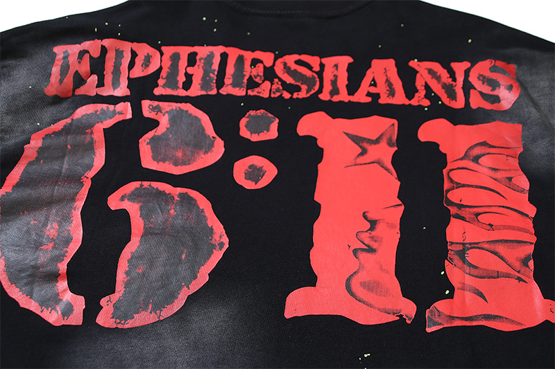 Hellstar Washed Black T-Shirt 6725 P140