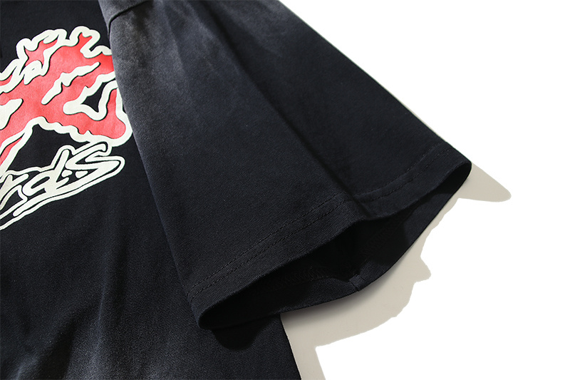 Hellstar Washed Black T-Shirt 6733 P140