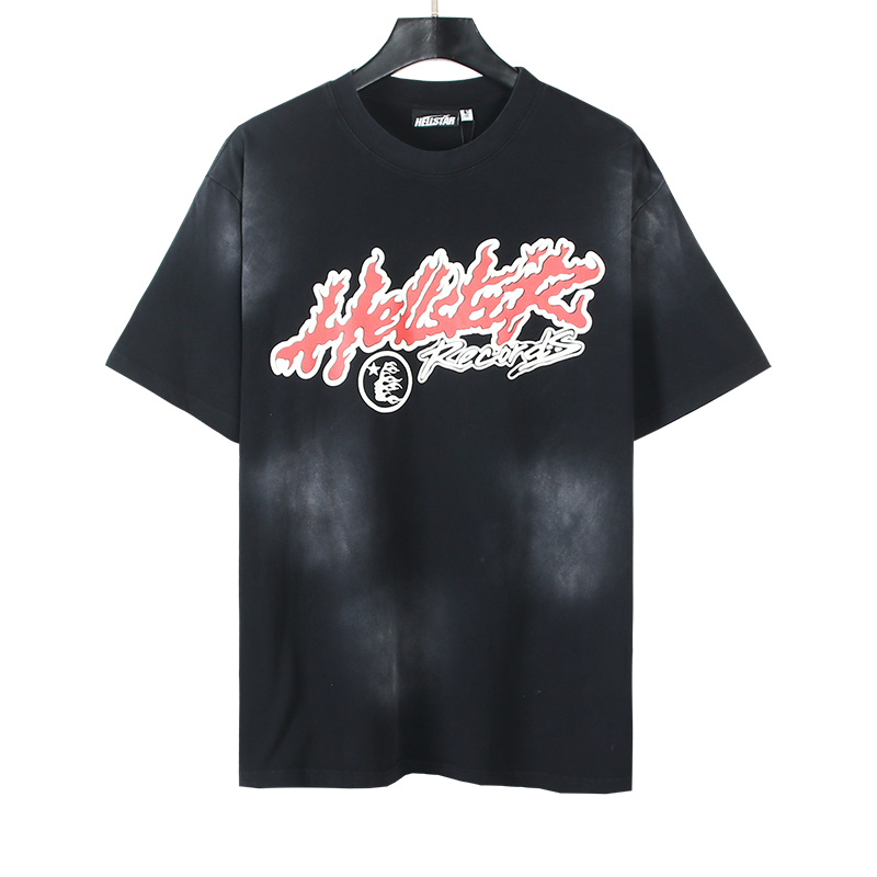 Hellstar Washed Black T-Shirt 6733 P140