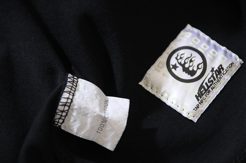 Hellstar Washed Black T-Shirt 6737 P140