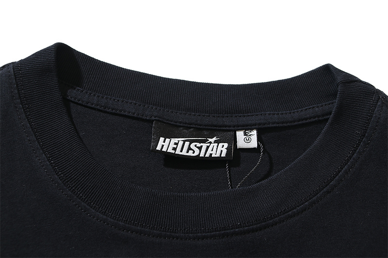 Hellstar Washed Black T-Shirt 6750 P140