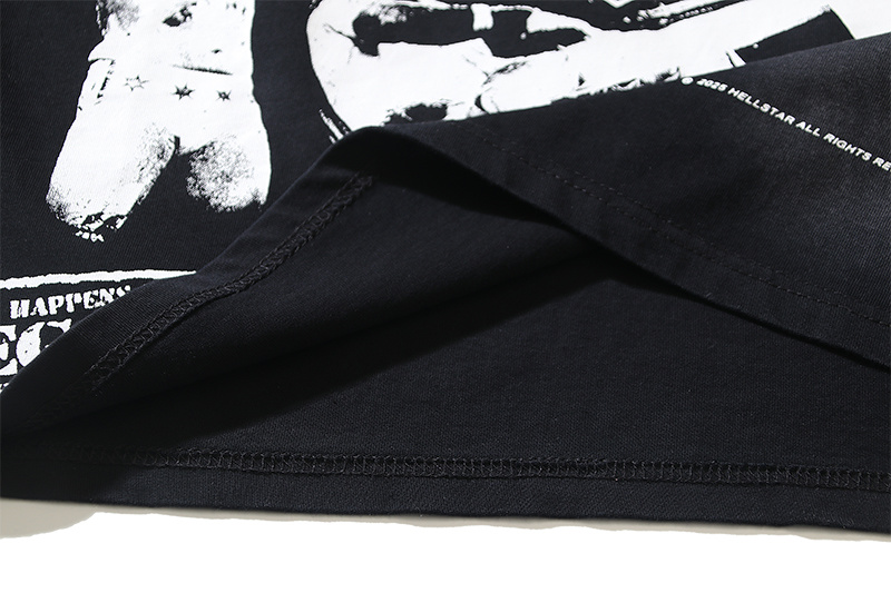 Hellstar Washed Black T-Shirt 6751 P140