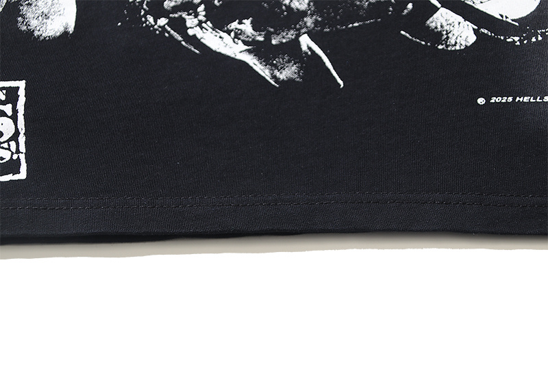 Hellstar Washed Black T-Shirt 6751 P140