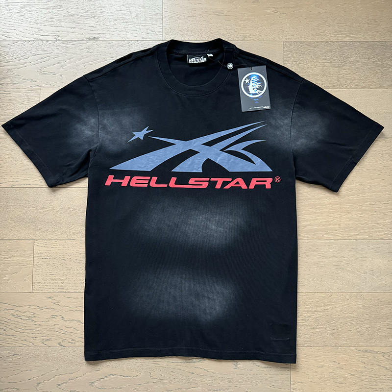 Hellstar Washed Black T-Shirt 6756 P140