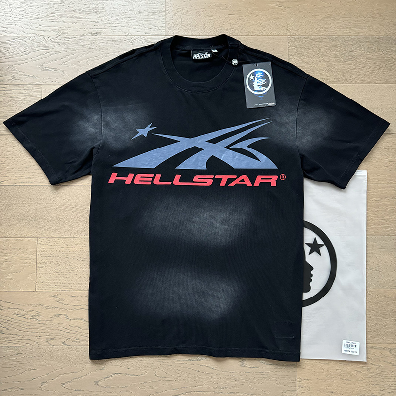 Hellstar Washed Black T-Shirt 6756 P140