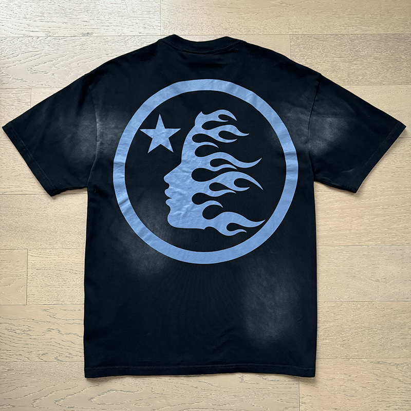 Hellstar Washed Black T-Shirt 6756 P140