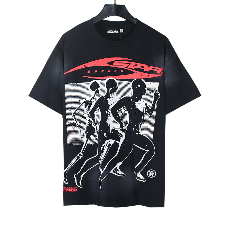 Hellstar Washed Black T-Shirt 6758 P140