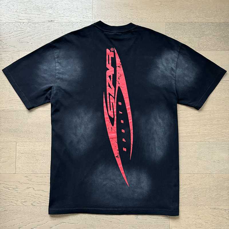 Hellstar Washed Black T-Shirt 6758 P140
