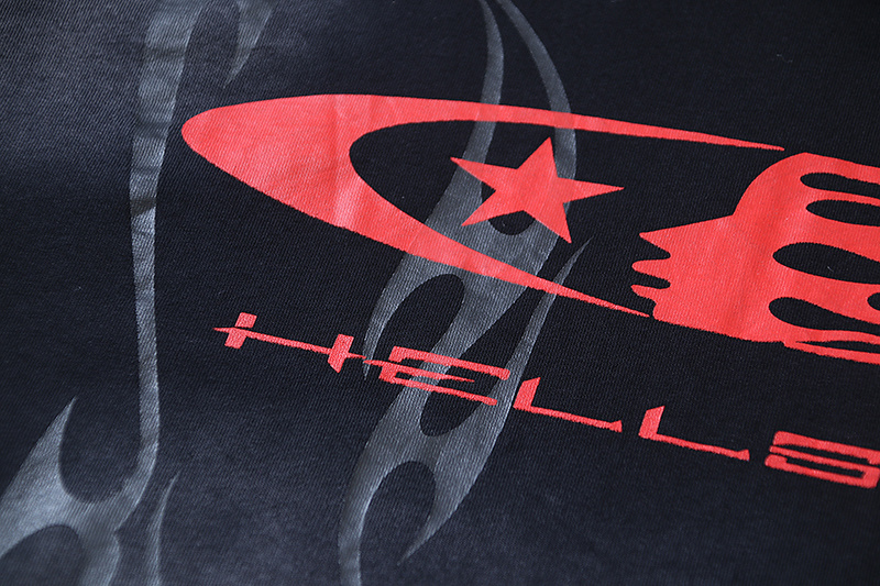 Hellstar Washed Black T-Shirt 6761 P140