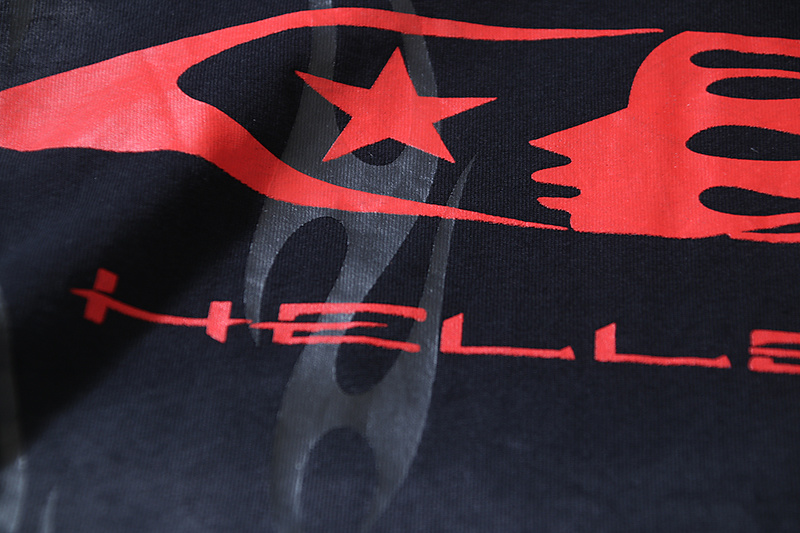 Hellstar Washed Black T-Shirt 6761 P140