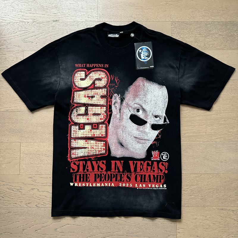 Hellstar Washed Black T-Shirt 6762 P140