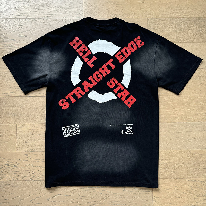 Hellstar Washed Black T-Shirt 6763 P140