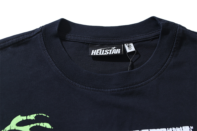 Hellstar Washed Black T-Shirt 6768 P140