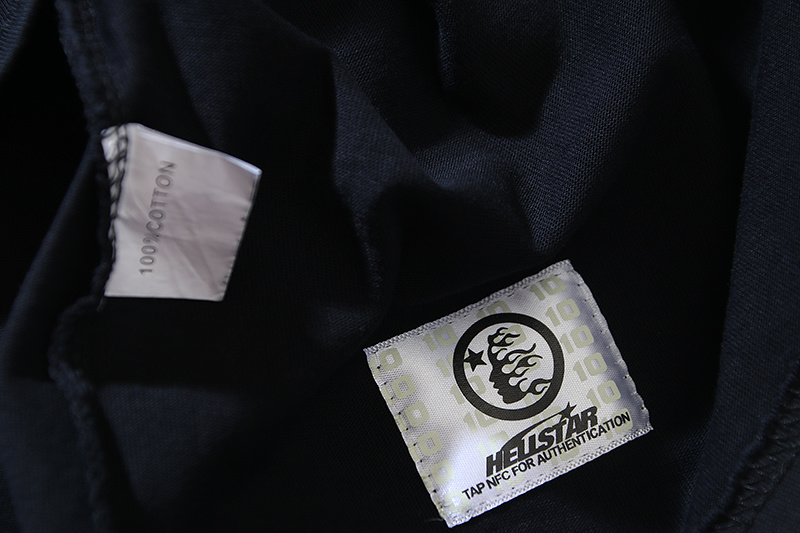 Hellstar Washed Black T-Shirt 6769 P140