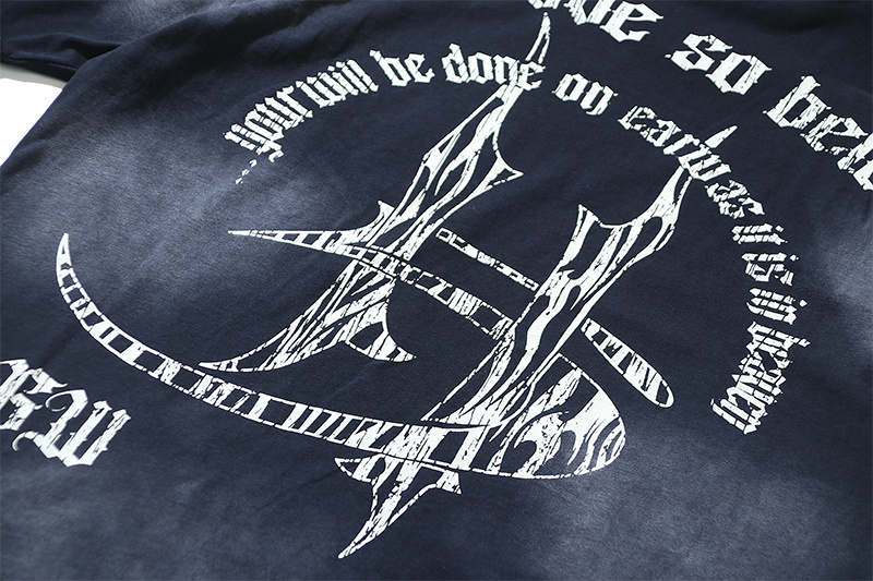 Hellstar Washed Black T-Shirt 6769 P140