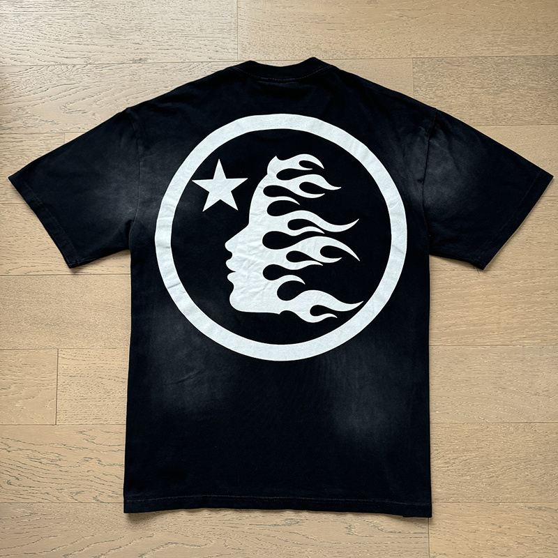 Hellstar Washed Black T-Shirt 6773 P140