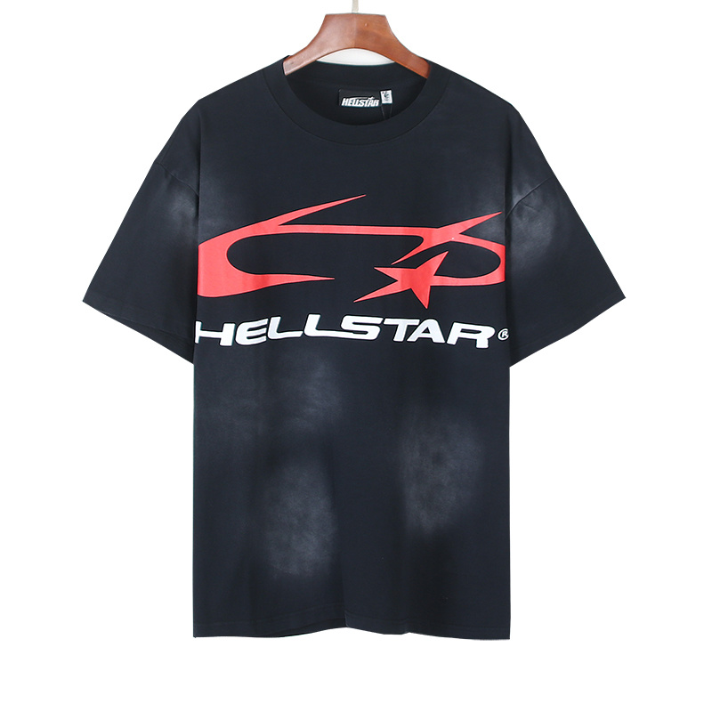 Hellstar Washed Black T-Shirt 6775 P140