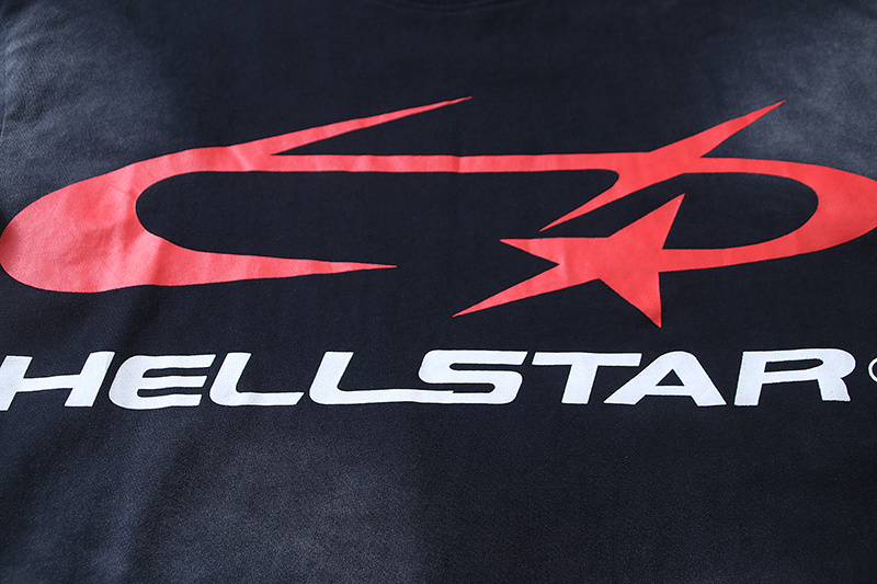 Hellstar Washed Black T-Shirt 6775 P140