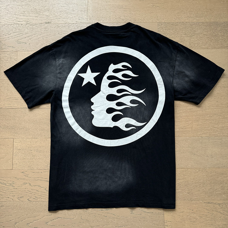 Hellstar Washed Black T-Shirt 6775 P140
