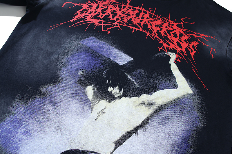 Hellstar Washed Black T-Shirt 6790 P140