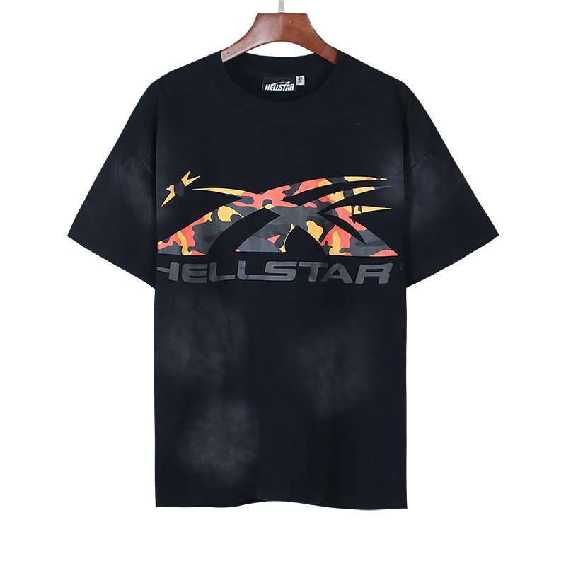 Hellstar Washed Black T-Shirt 6795 P140