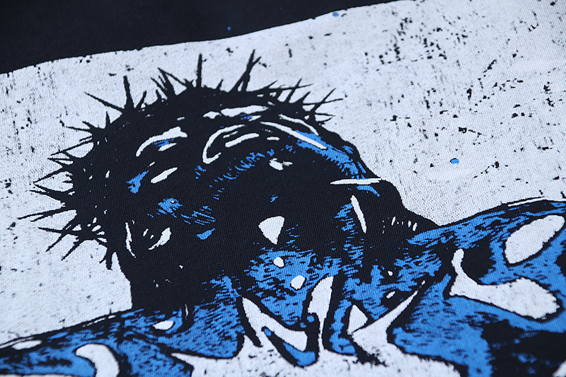 Hellstar Washed Black T-Shirt 6796 P140