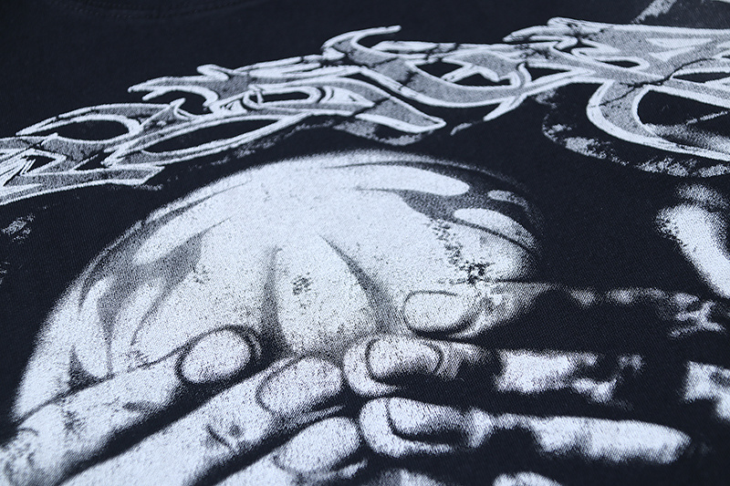 Hellstar Washed Black T-Shirt 6797 P140