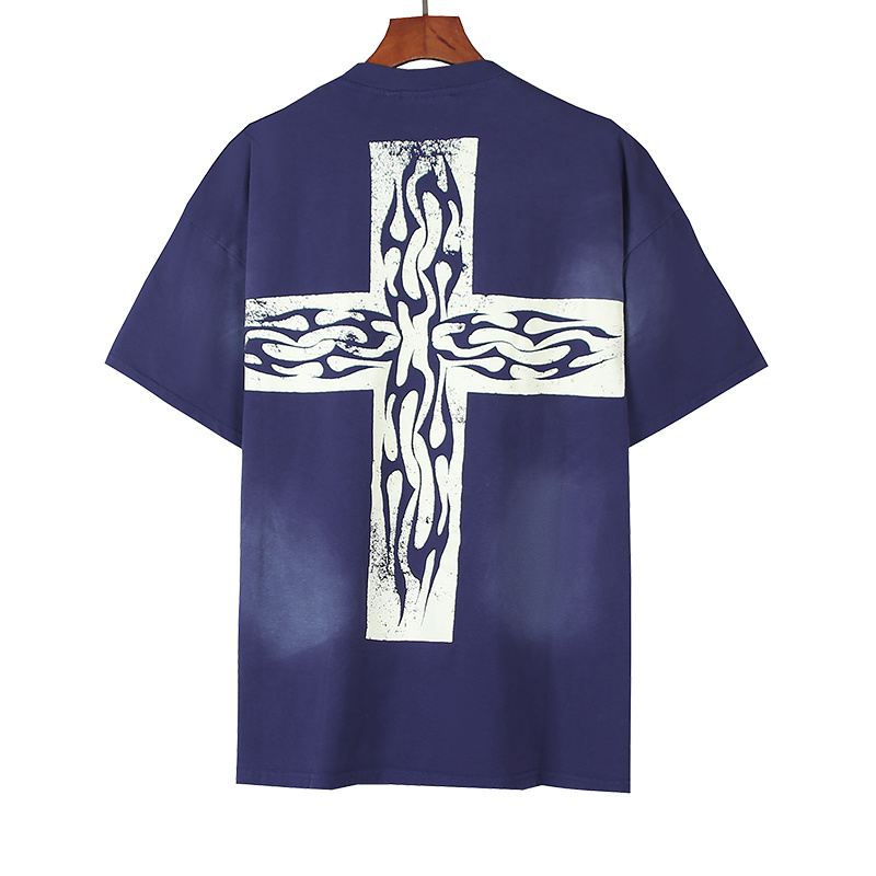 Hellstar Washed Blue T-Shirt 6791 P140