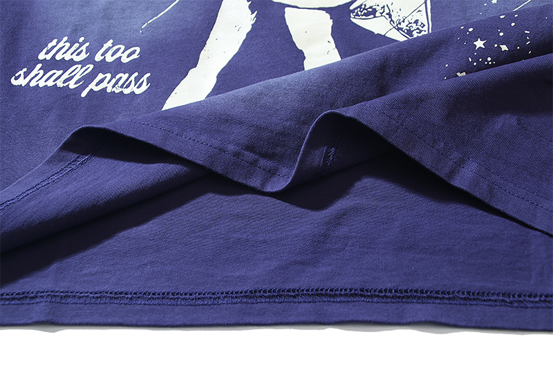 Hellstar Washed Blue T-Shirt 6791 P140