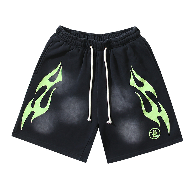 Hellstar Washed Style Shorts 777 P150