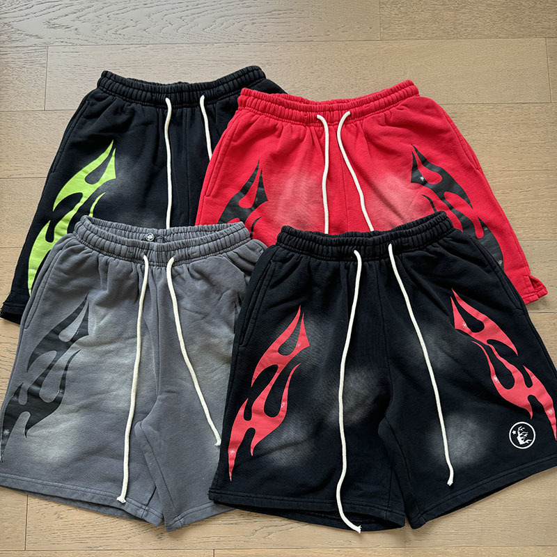 Hellstar Washed Style Shorts 777 P150
