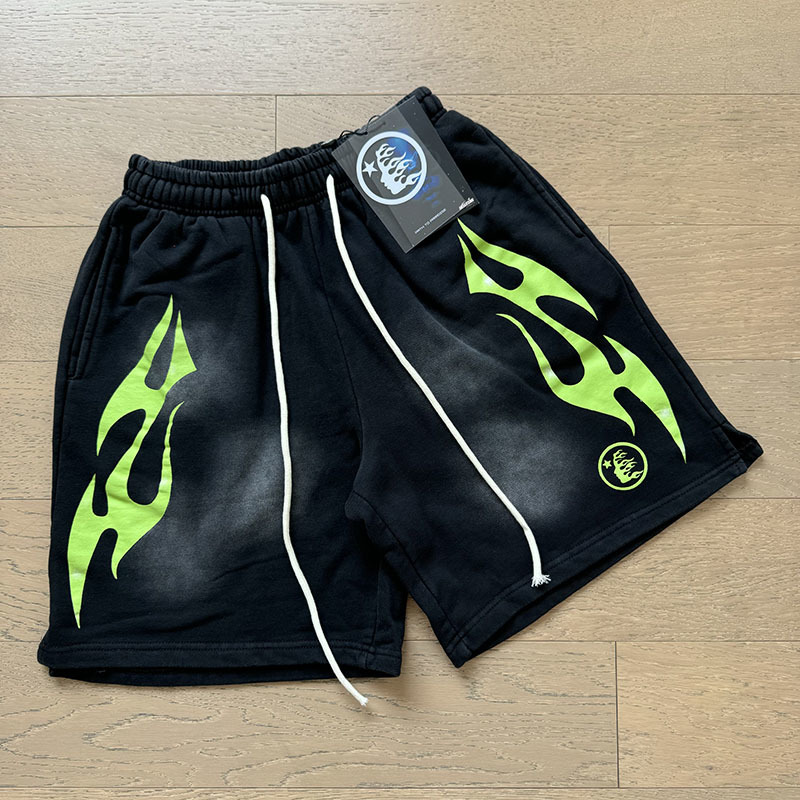 Hellstar Washed Style Shorts 777 P150