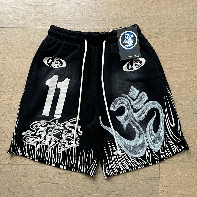 Hellstar Washed Style Shorts 788 P150