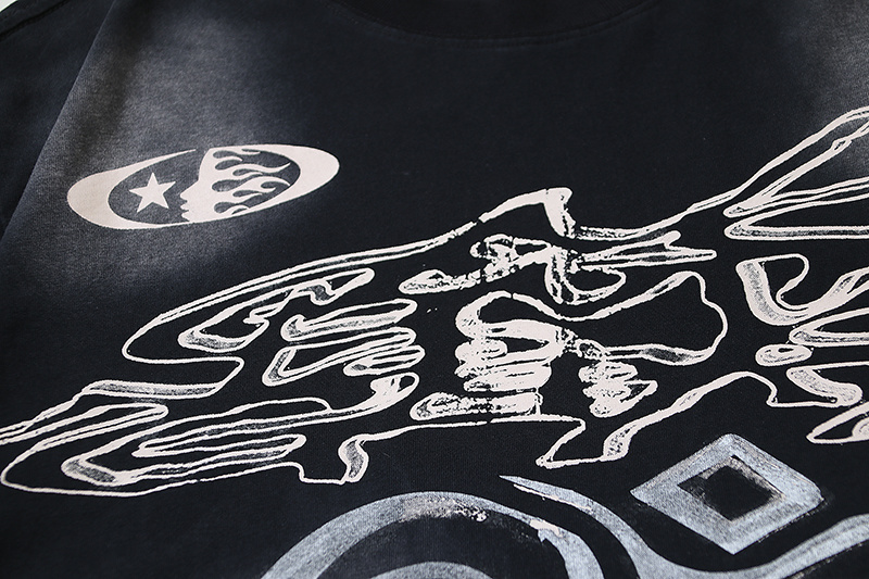 Hellstar Washed Style T-Shirt 6727 P140