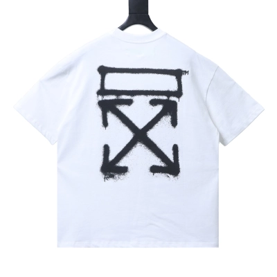 Off-White 20SS Band Portrait Spray Arrow T-Shirt H150 02