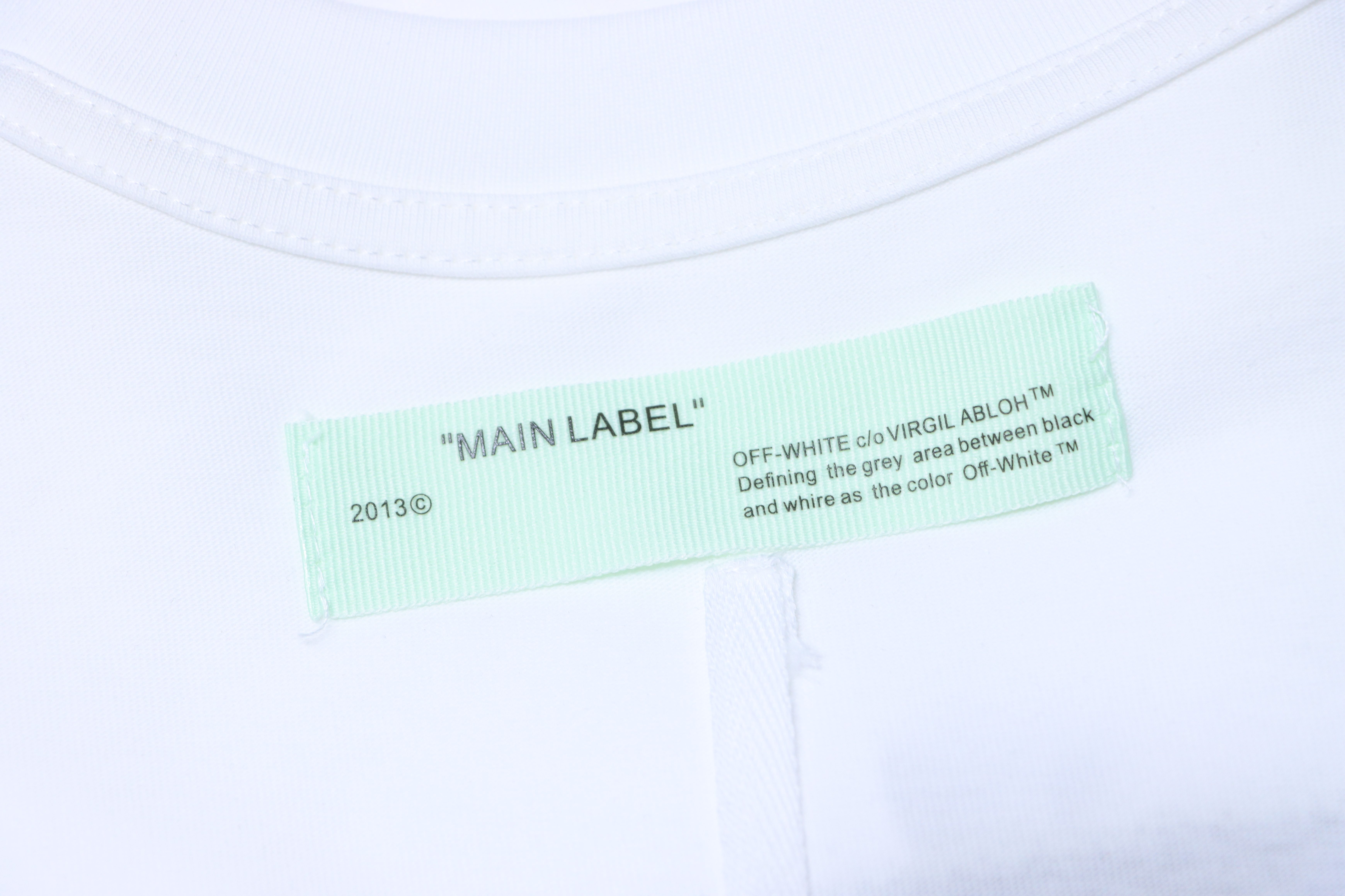 Off-White 20SS Band Portrait Spray Arrow T-Shirt H150