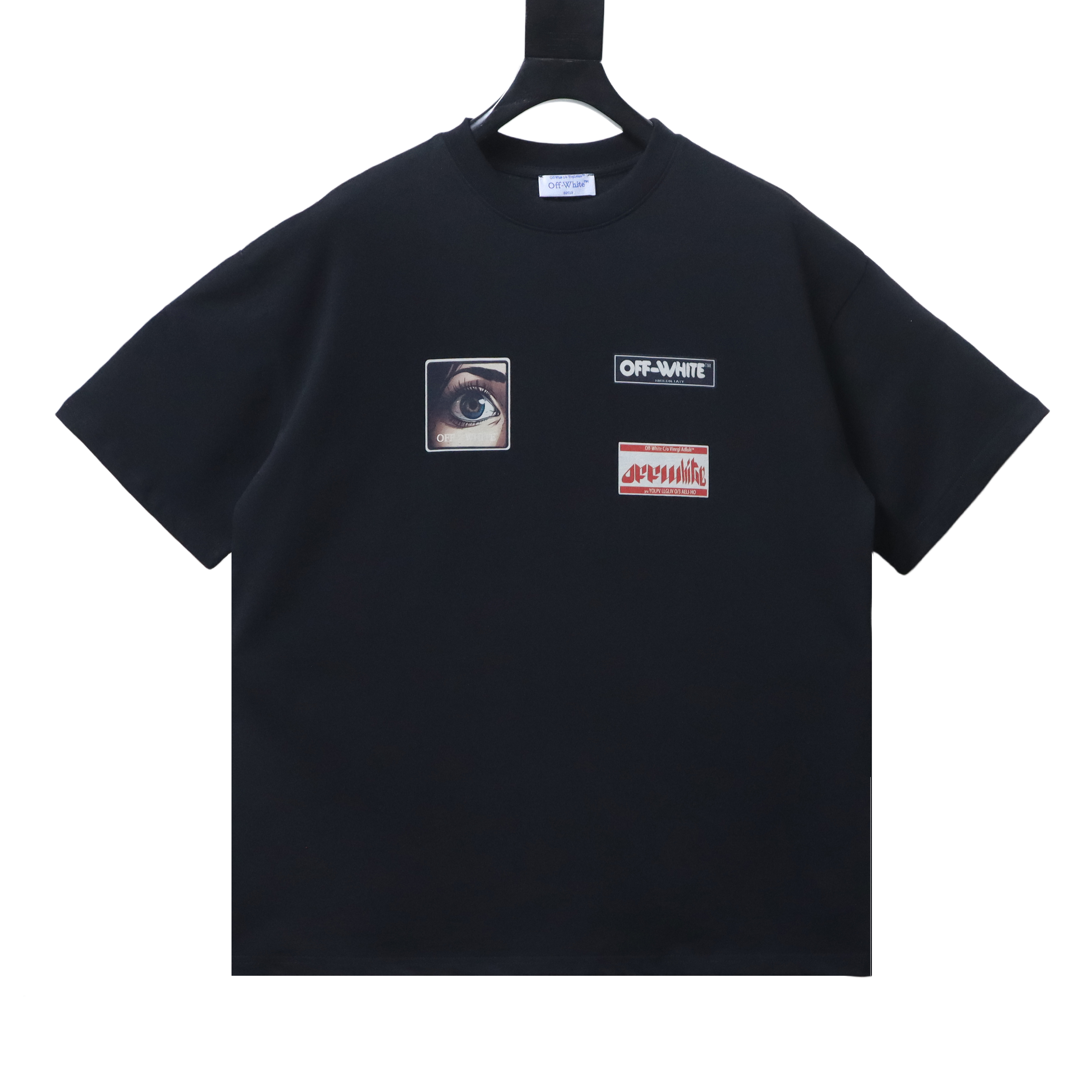 Off-White 24SS Eye Letter Logo T-Shirt H150