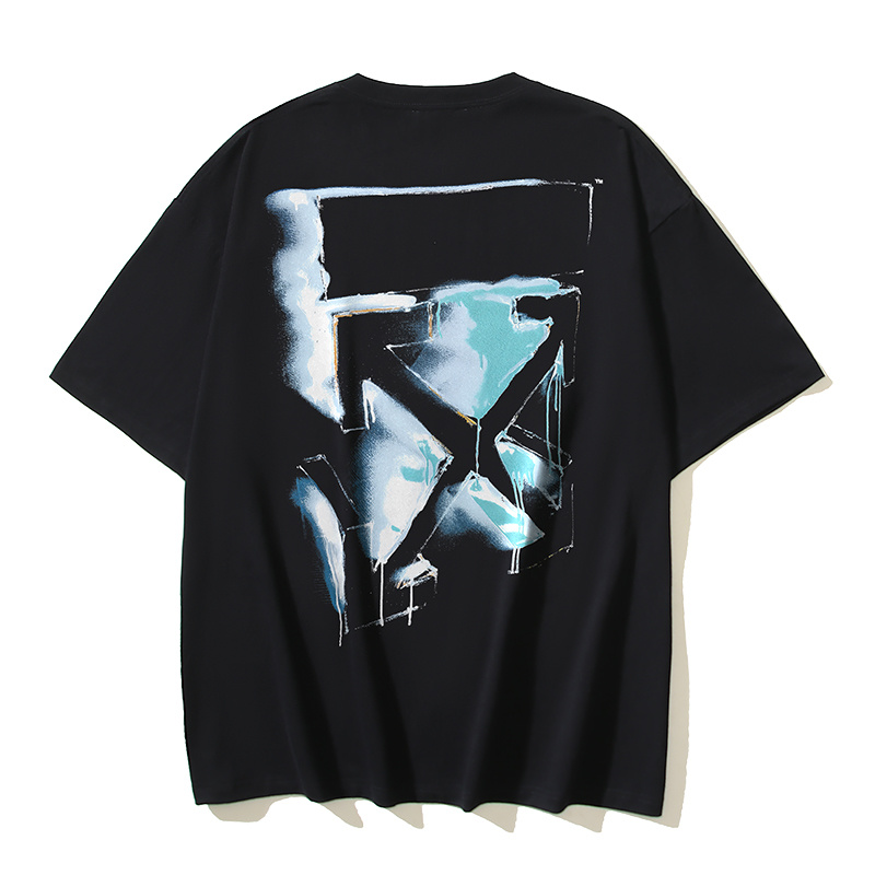 Off-White 3D Paint Drip Arrow Heavyweight T-Shirt H100 1394