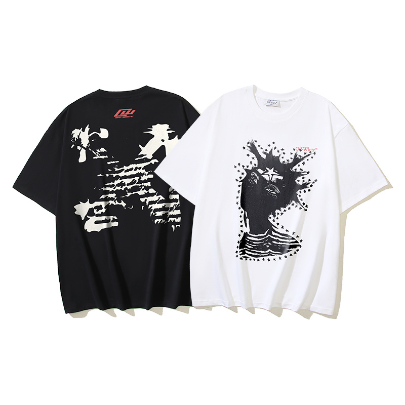 Off-White Abstract Collaboration Arrow Heavyweight T-Shirt 1368