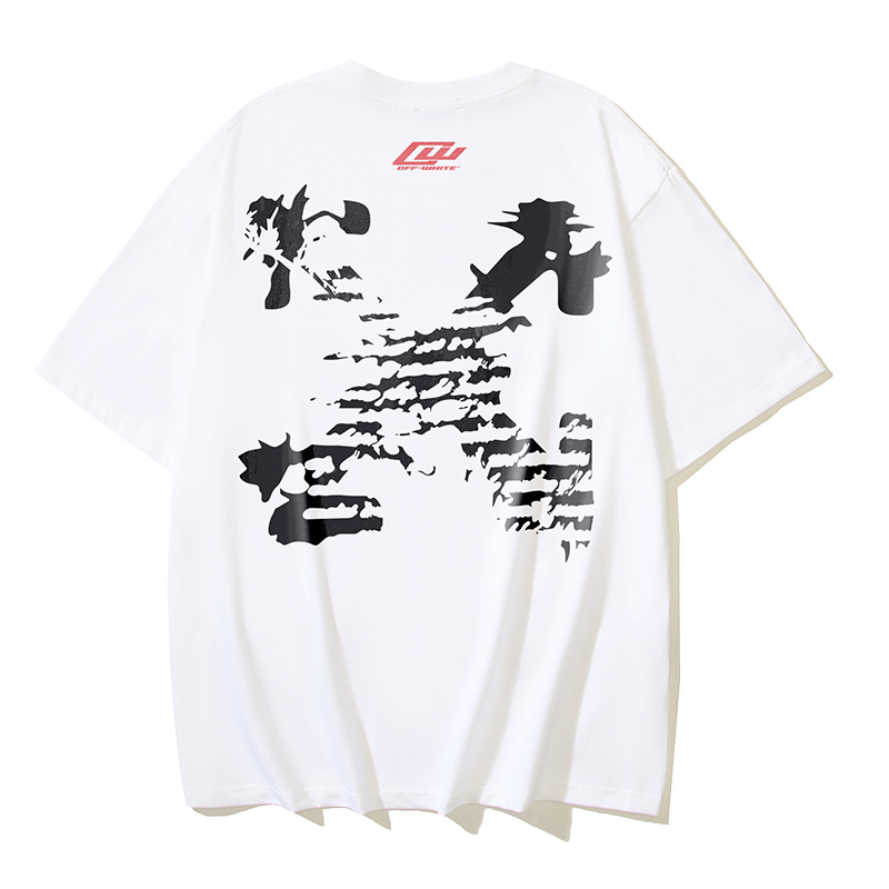 Off-White Abstract Collaboration Arrow Heavyweight T-Shirt 1368